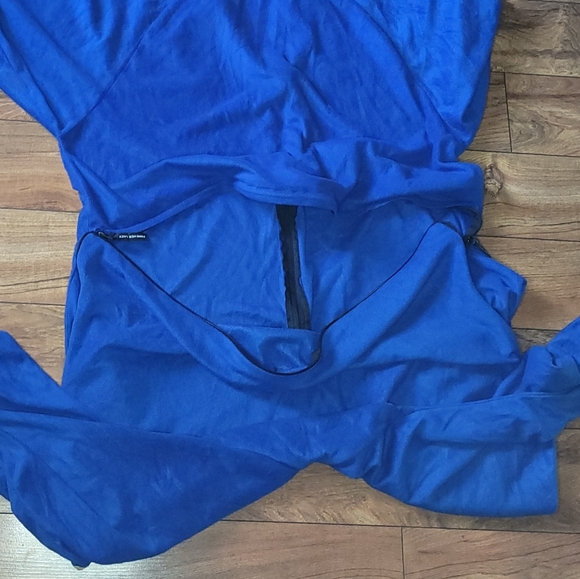 Forever Lazy Unisex onesie with hood & pockets & open feet - Picture 7 of 11
